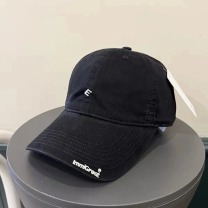 Korean Style Minimalist Baseball Cap for Men Wome