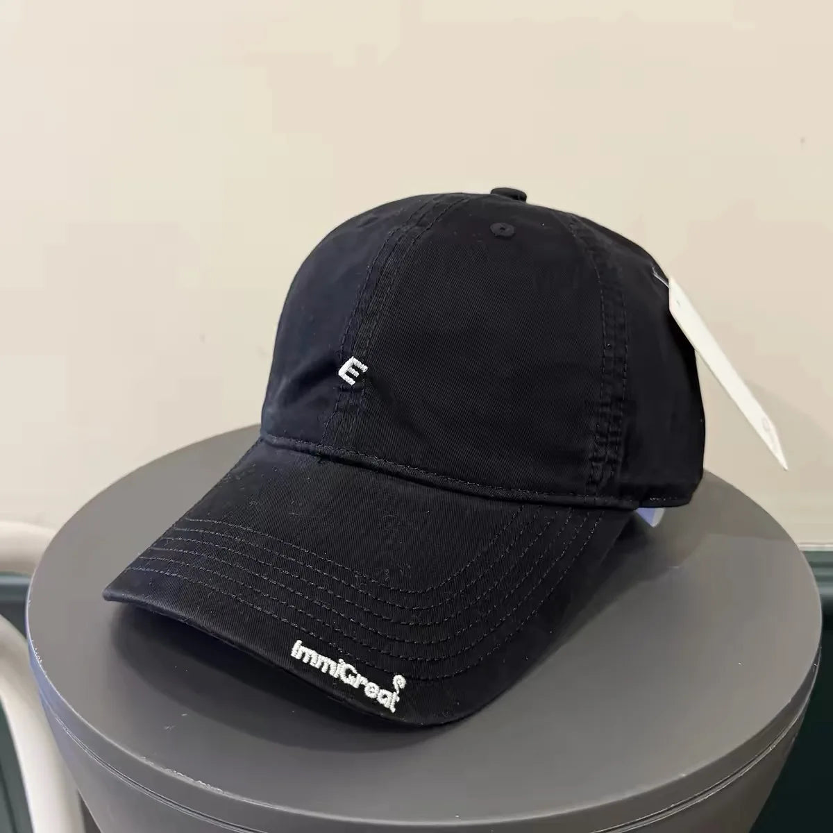 Korean Style Minimalist Baseball Cap for Men Wome
