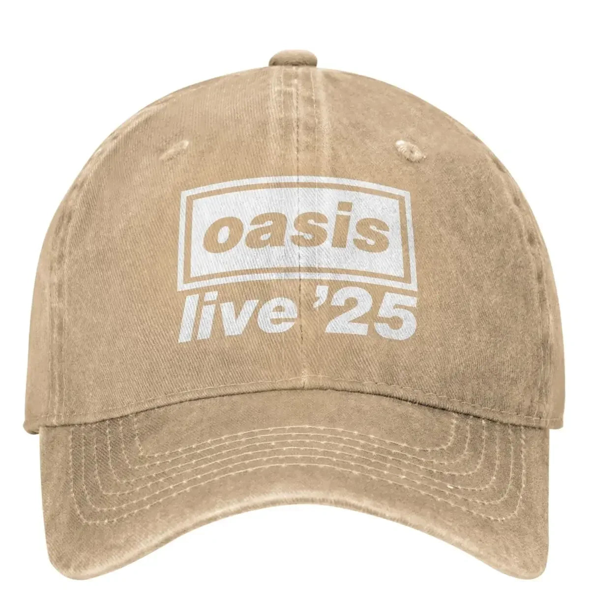 Casual 2025 O-Oasis Live '25 Rock Band Fans Baseball Caps