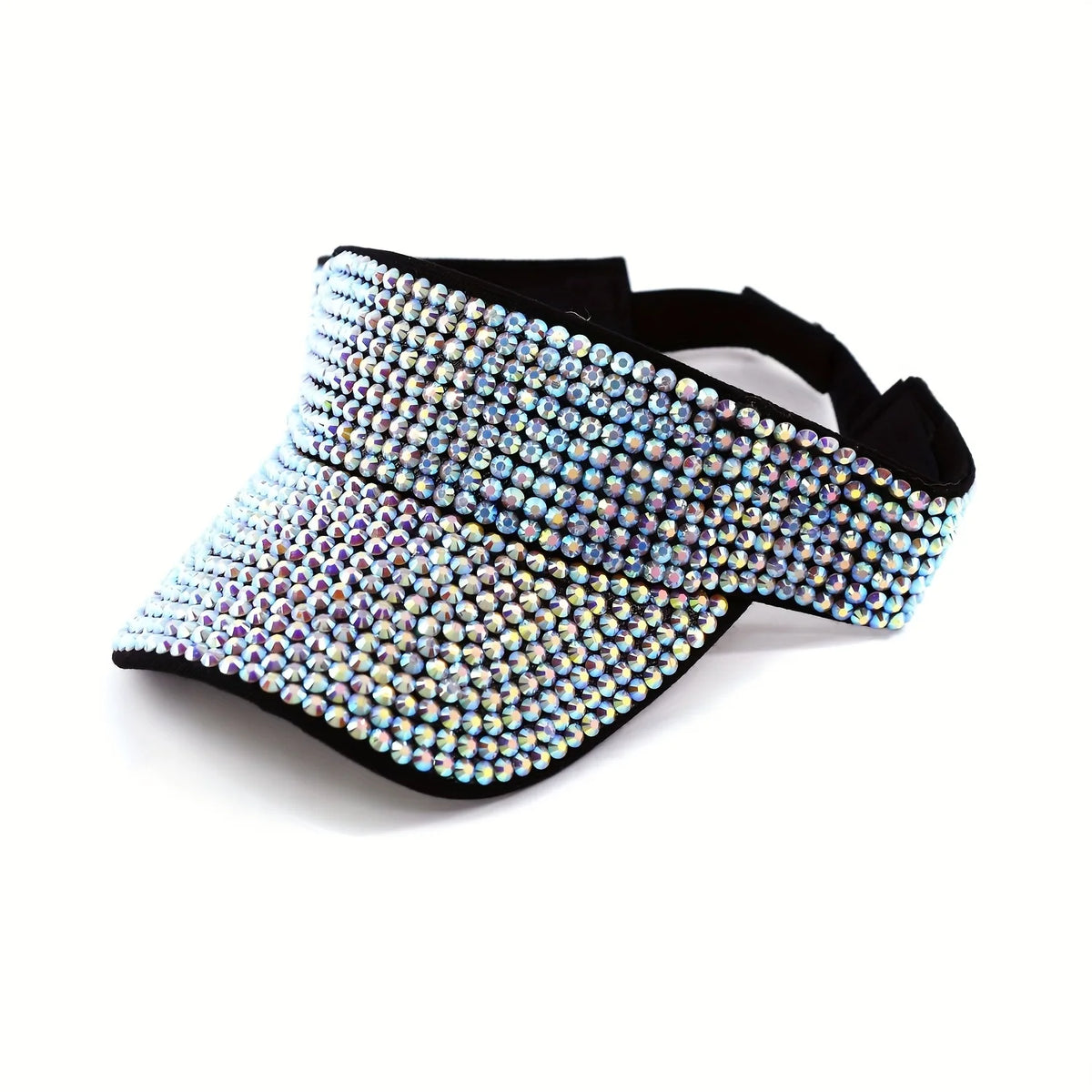 New Women's Shiny Rhinestone Sun Hat