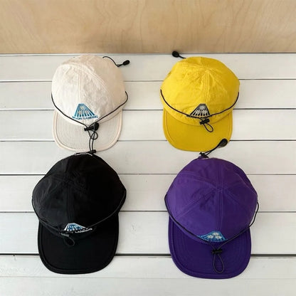 Quick Drying Short Brim Baseball Cap Sun Protection Foldable Sun Hat Outdoor