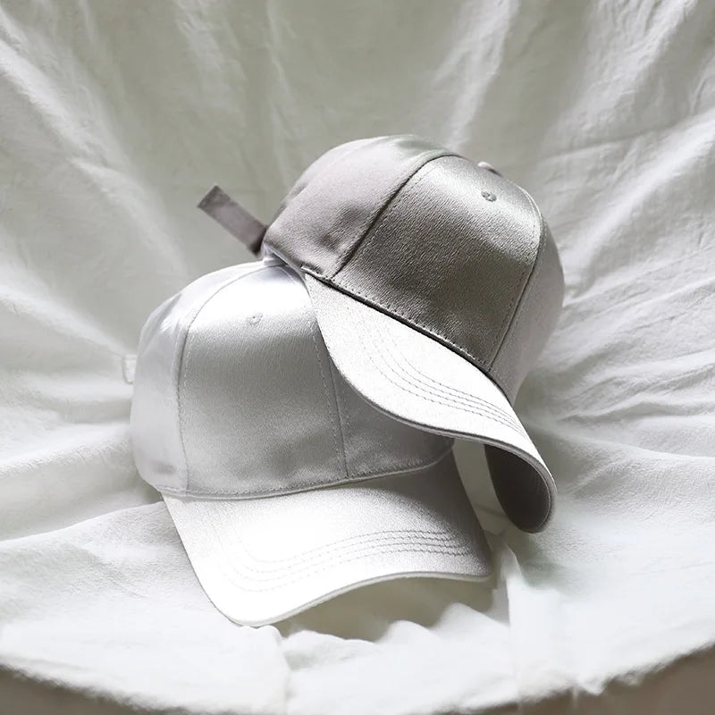 Women's Silk Baseball Caps