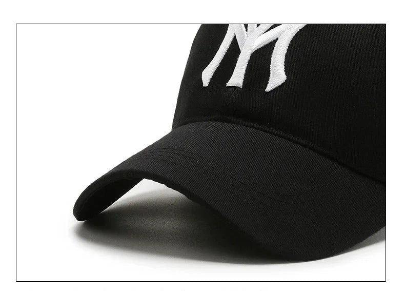 Embroidered Letter Hat Korean Version Versatile Fashion Hard Top Three Dimensional Hat