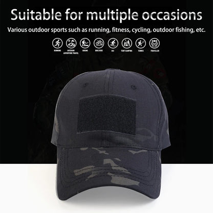 1pc Baseball Caps Camouflage Tactical Outdoor Soldier Combat Paintball Hat Summer