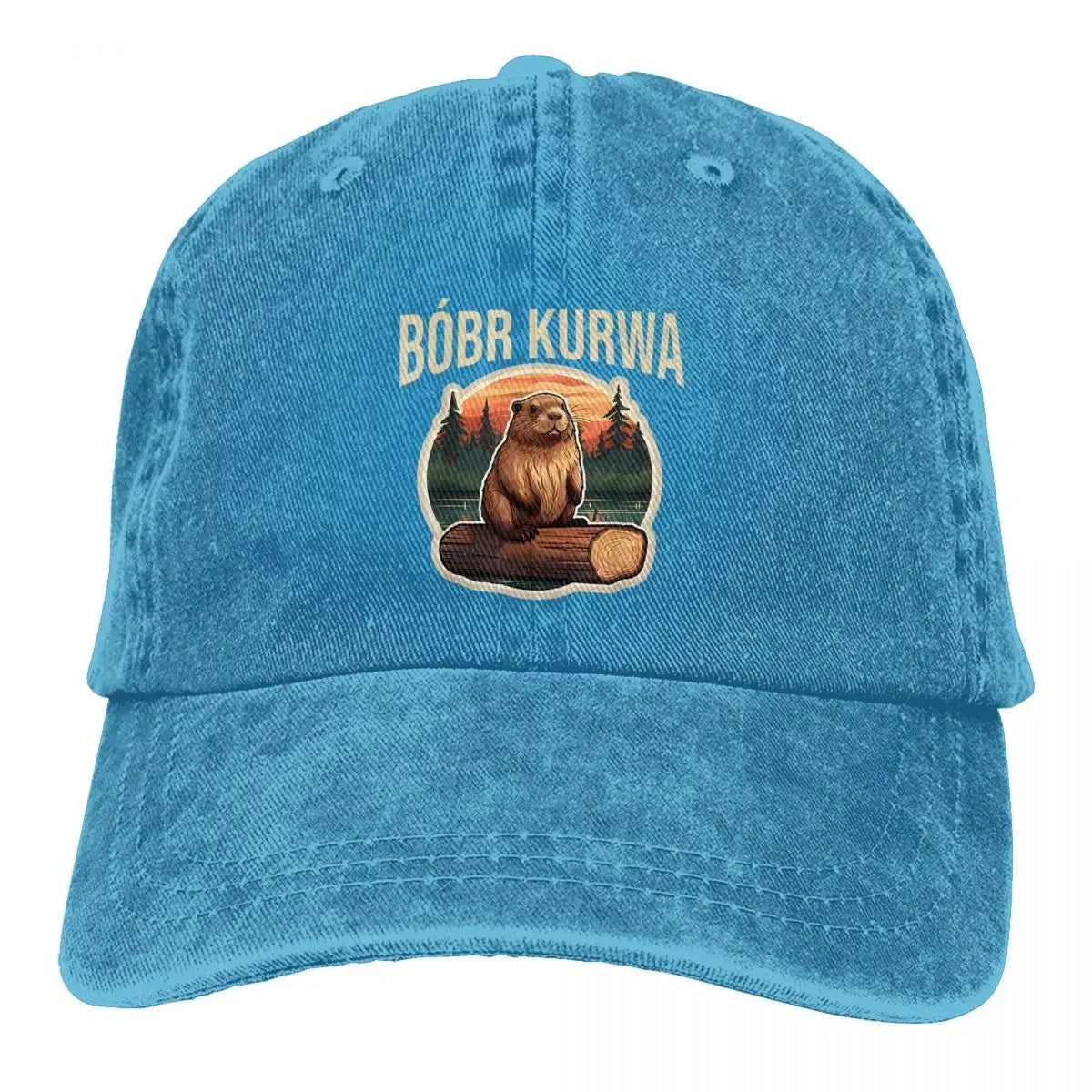 Bobr Kurwa Bober Beaver Bobr Baseball Cap