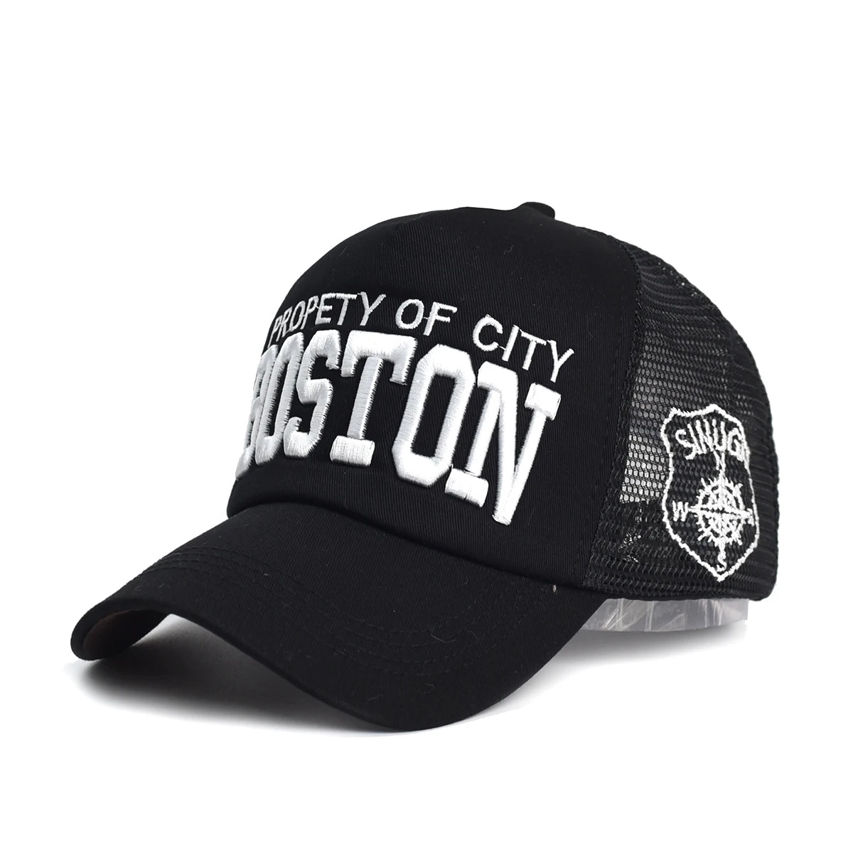 Summer Men Mesh Baseball Cap Outdoor Sport Letter Snapback Hat