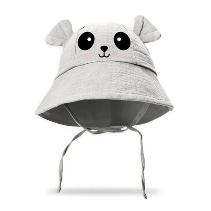 Cute Baby Bear Hat For Boys And Girls Breathable Beach Hat