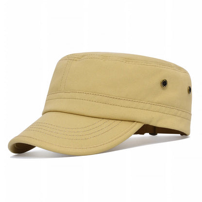 Men Women Cotton Twill Army Cap