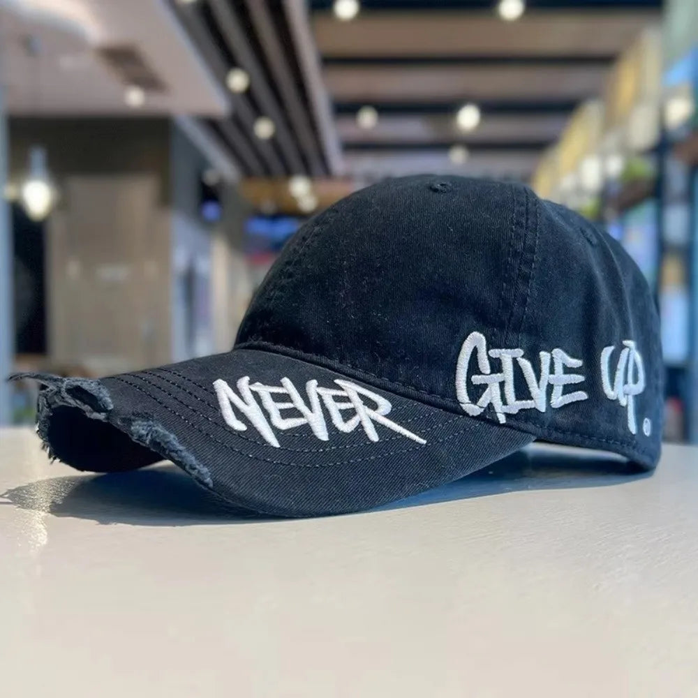 Casual Washed Cotton Baseball Cap