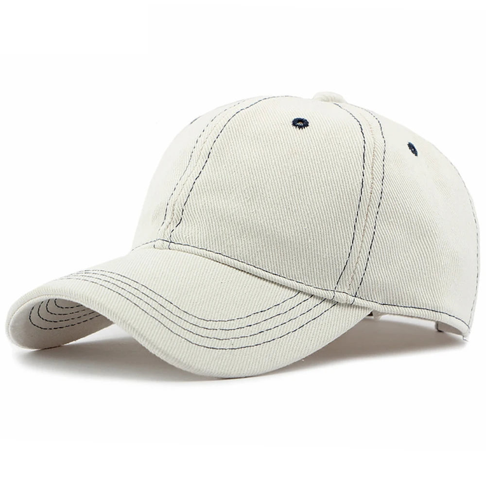 Baseball Cap Men Women Cotton Denim Baseball Hat