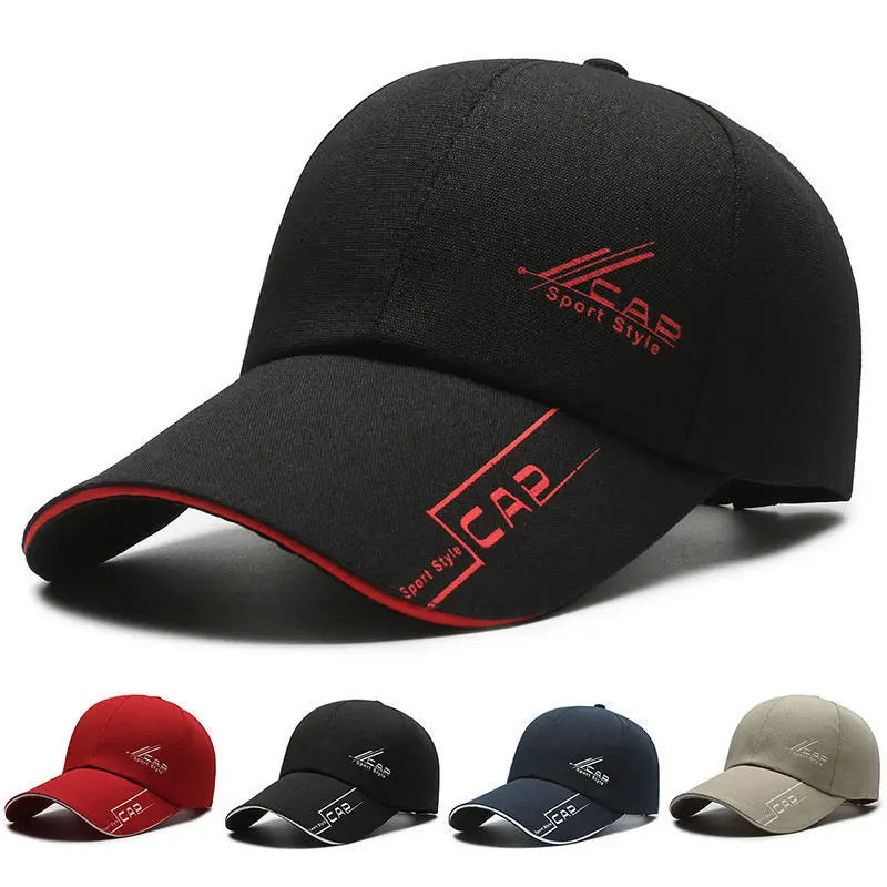 Hats Men Summer Long Brim Baseball Caps Spring