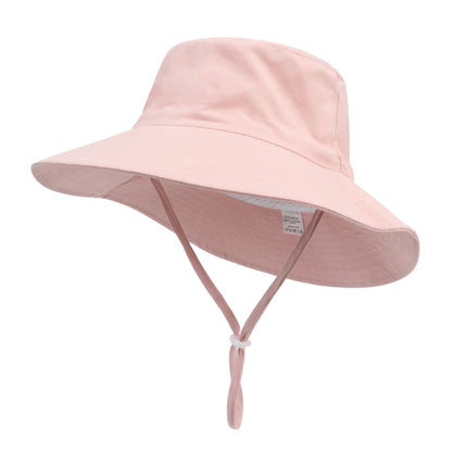 Summer Big Brim Sun Hat For Child Soft Breathable Basin Cap
