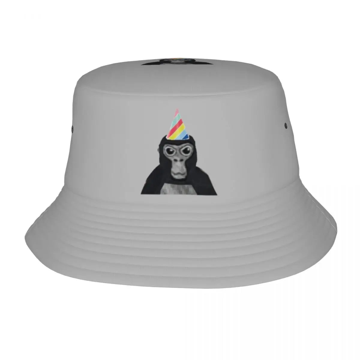 Gorilla Tag Monkey Bucket Hats Panama Hat Children Bob Fisherman Hats