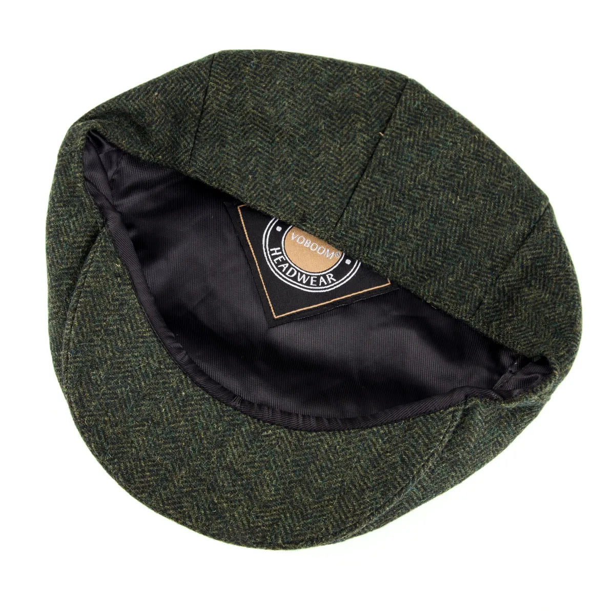Wool Tweed Herringbone Irish Cap Men Women Beret Outdoor