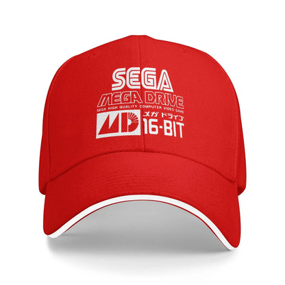 16BIT Segas-MD Video Game Ergonomic Unisex Baseball Cap