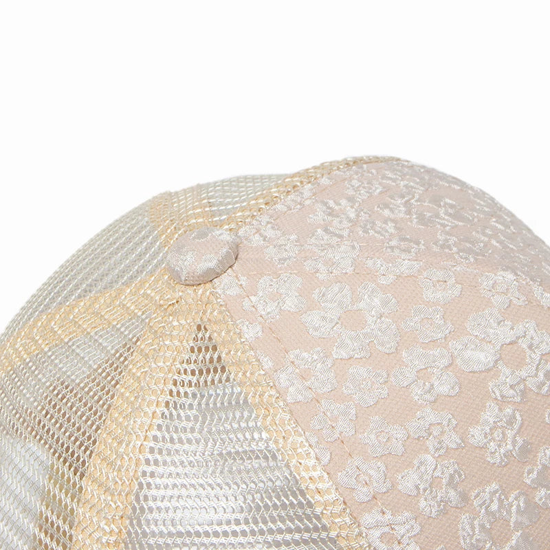New Print Mesh Caps Fashion Women Baseball Cap