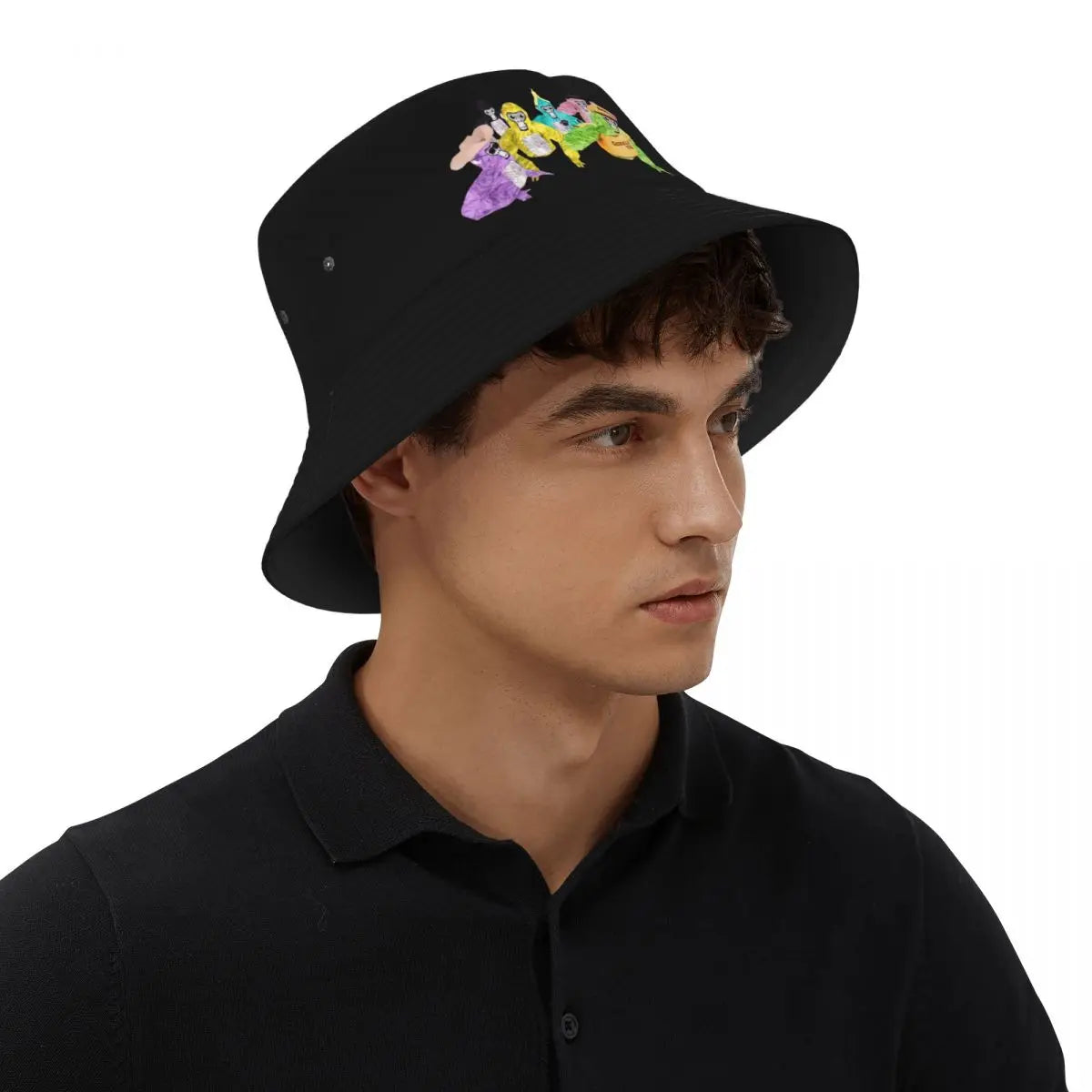Gorilla Tag Monkey Bucket Hats Panama Hat Children Bob Fisherman Hats