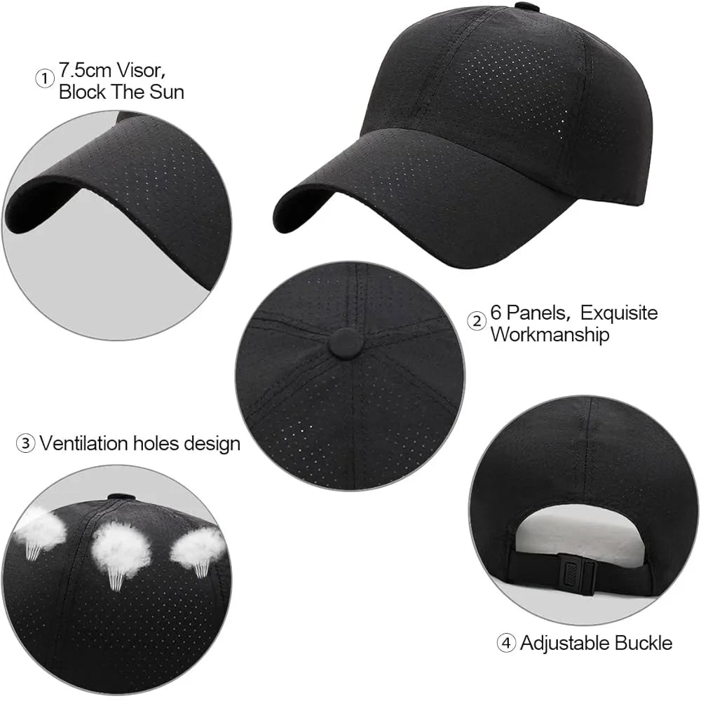 Mesh Baseball Cap Summer Men Women