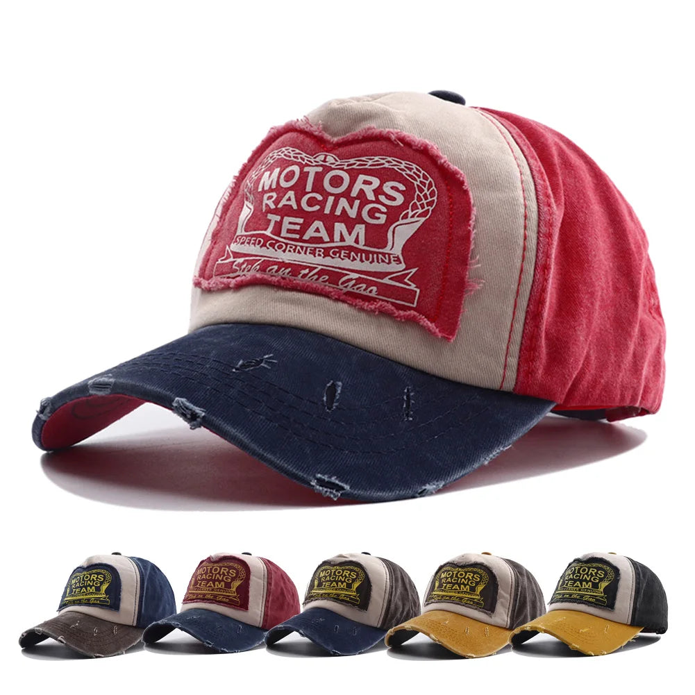 Casual Letter Print 5 Panel Baseball Cap