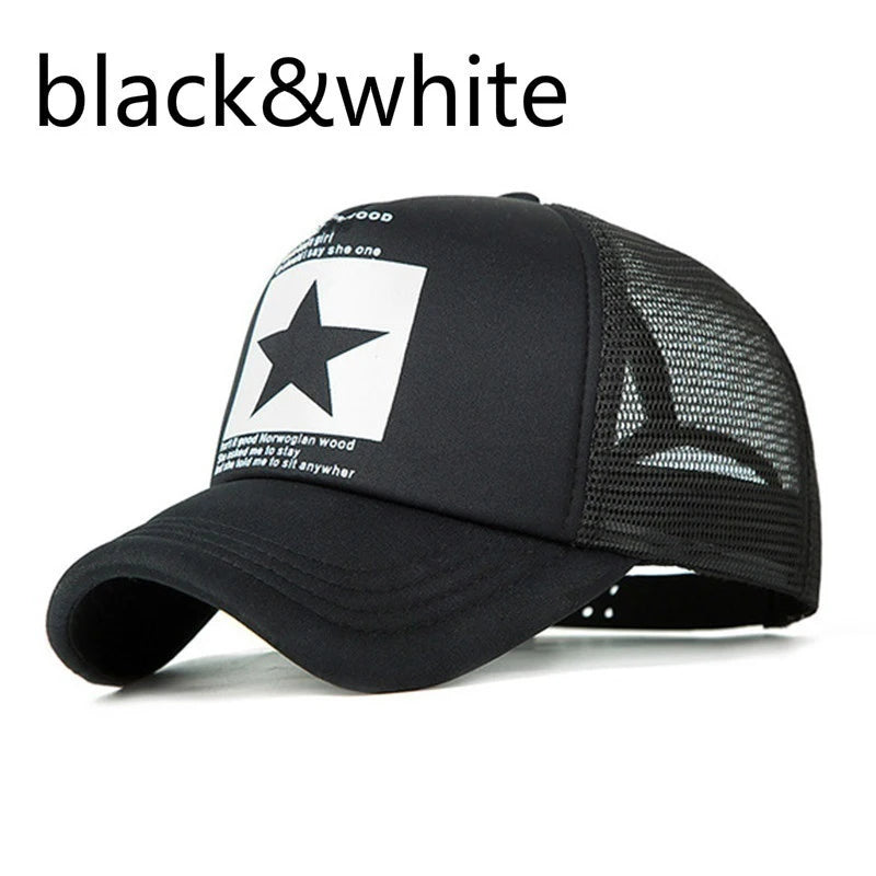 Fashion Baseball Cap Men Women Summer