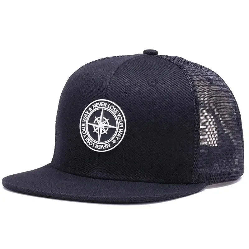 Unisex Compass Offset Printing Hip-hop