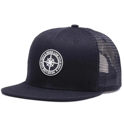 Unisex Compass Offset Printing Hip-hop