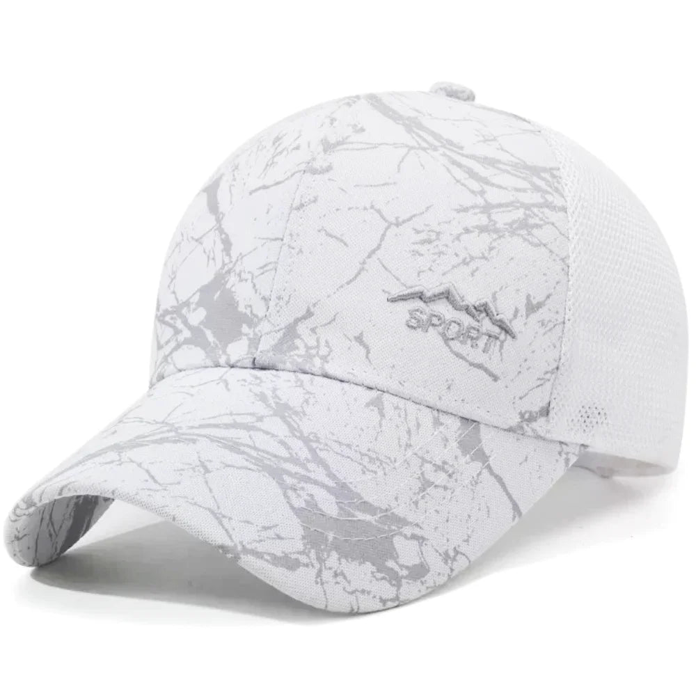 Unisex Camouflage Mesh Baseball Cap Summer Hat