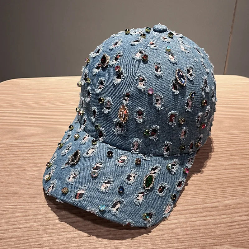 New Spring/Summer Washed Denim Baseball Cap