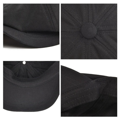 Newsboy Cap Men's Twill Cotton Eight Panel Hat Women's Baker Boy Caps Retro