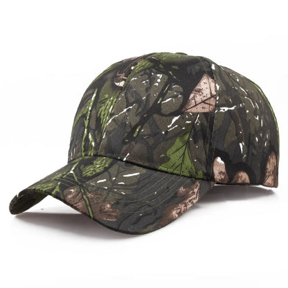 Colors Camouflage Baseball Cap Summer Outdoor Sports Hiking Fishing Hunting Caps Sunscreen Casual Sun Hats