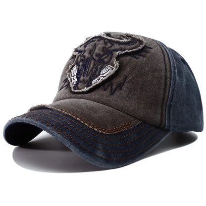 New Hip Hop Vintage Washed Denim Baseball Cap