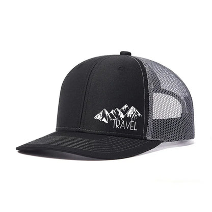 Unisex Summer Printed Hill Baseball Cap for Men Women