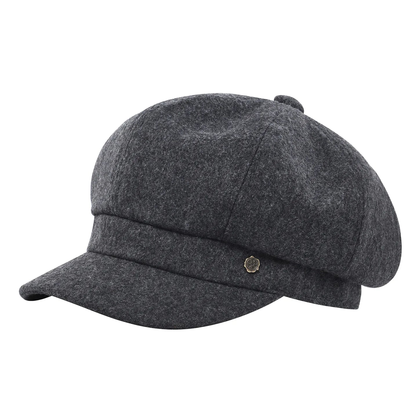 Women's 8 Panel Wool Tweed Newsboy Gatsby Ivy Cap Golf Cabbie Driving Hat