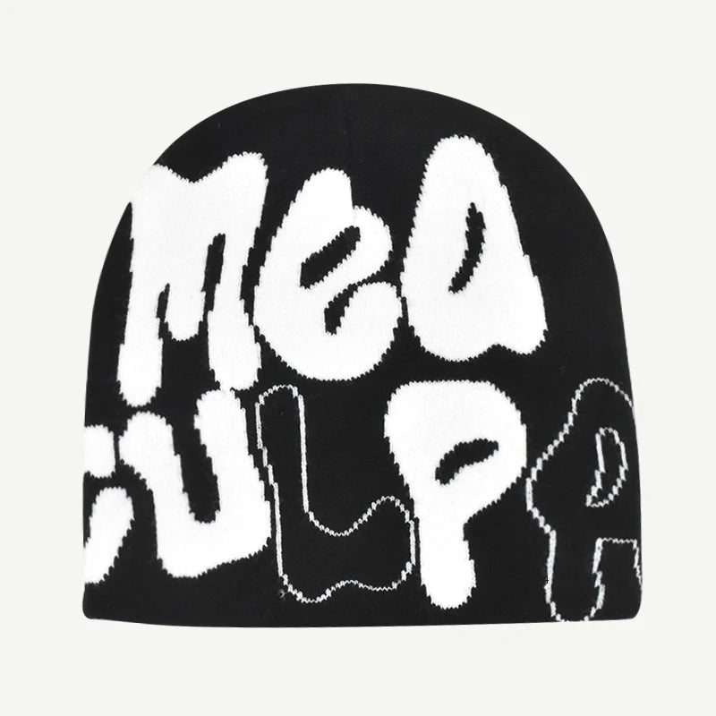 Mea Culpa Knitting Beanies Hat For Women Men