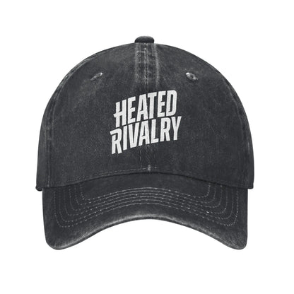Washed Baseball Cap Trend Cool Heated Rivalry Letter Summer Hip Hop Hats for Couple