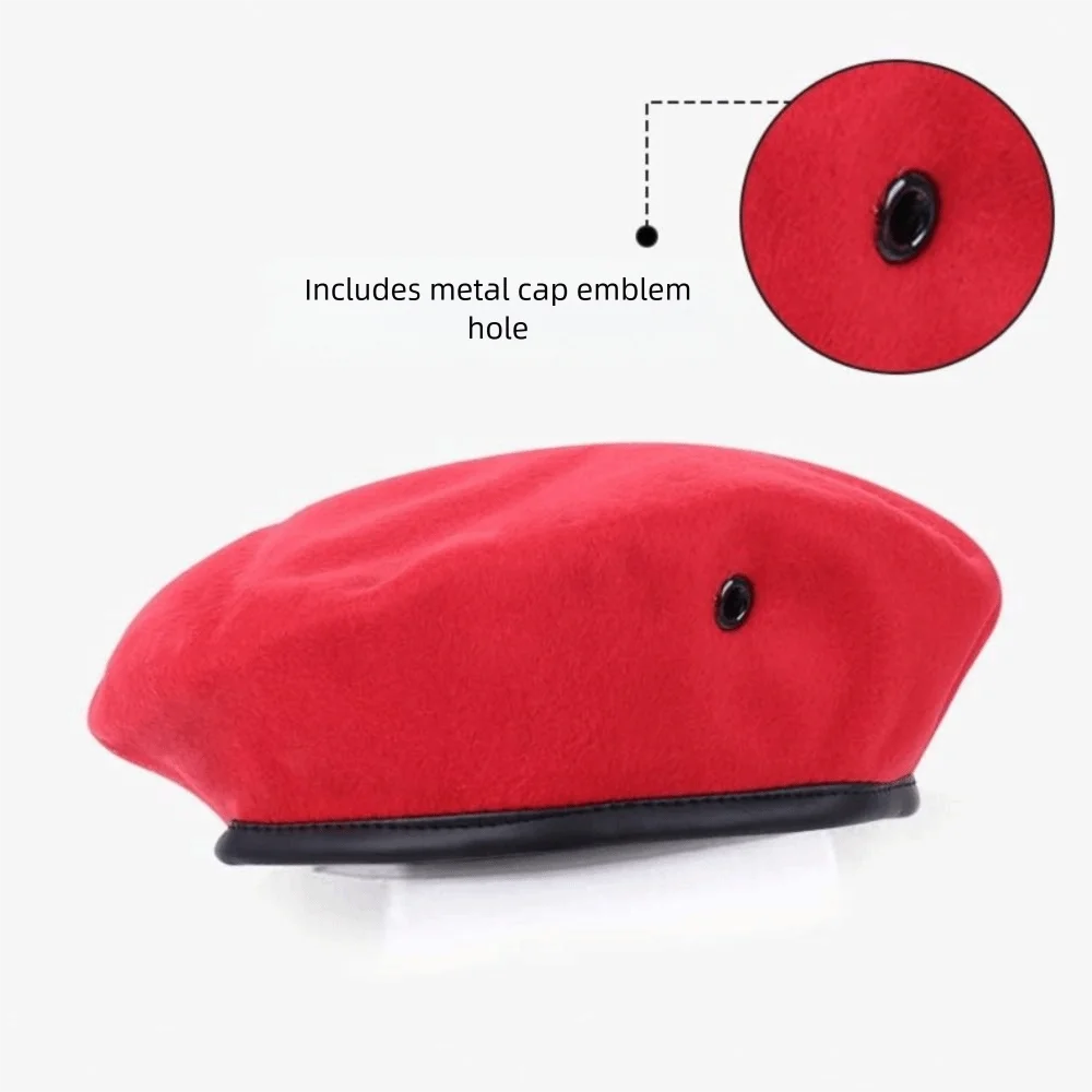 Unisex Adjustable Berets Hat Autumn And Winter For Cosplay Uniform Cap