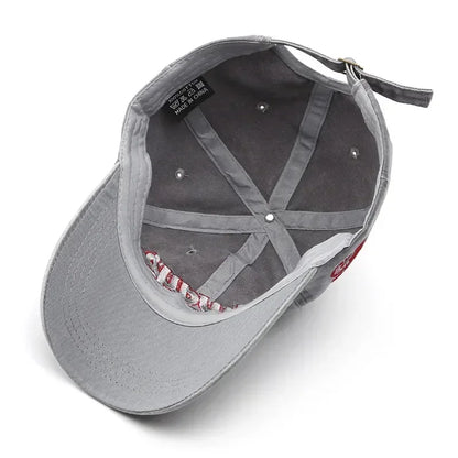 1/6PCS/Set Embroidered Baseball Cap For Women Men Spring Summer