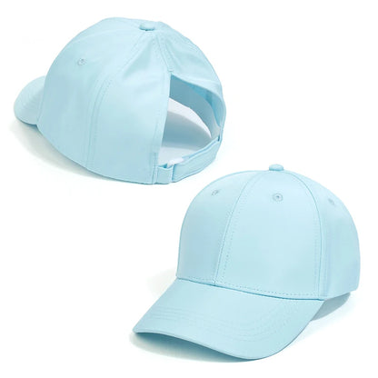 Fashion High Ponytail Kids Boy Hat Sun Hats Baseball Caps Baby Children Peaked Caps Hat