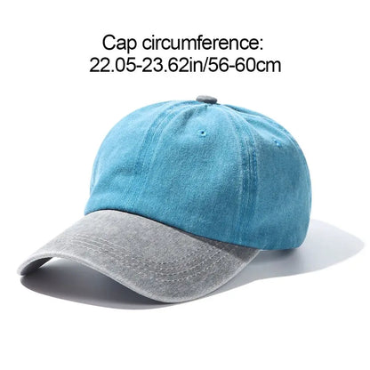 Sports Adjustable Vintage Distressed Faded Caps
