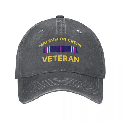 Vintage Helldivers 2 Malevelon Creek Baseball Caps