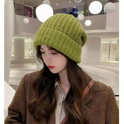 High Quality Multi Colors Knitted Beanies Solid Cute Woman/Men