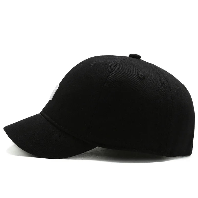 Unisex Short Brim Peaked Cap Streetwear