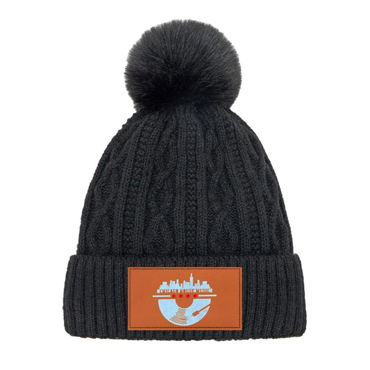 Chicago House Music Themed Design Casual Pompom Hat