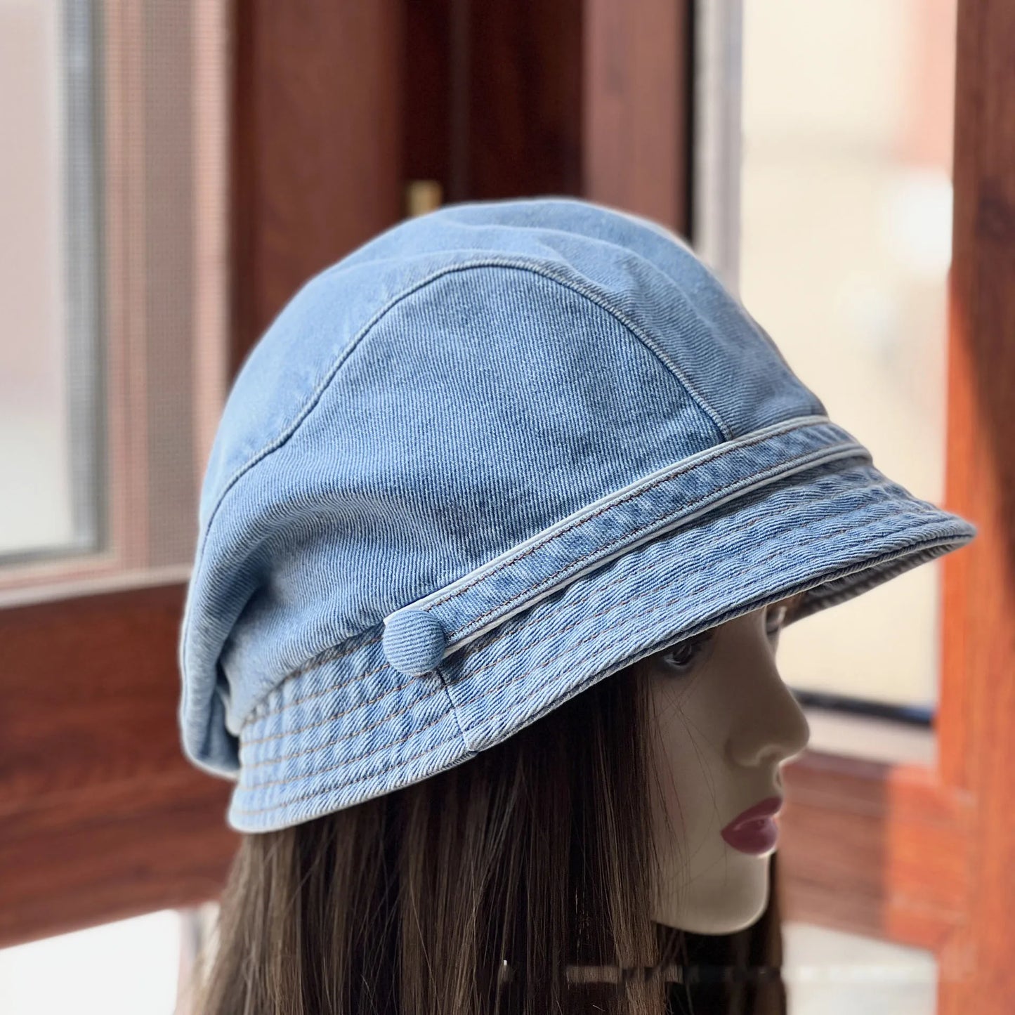 Women Cotton Fisherman Hat Bucket Hats