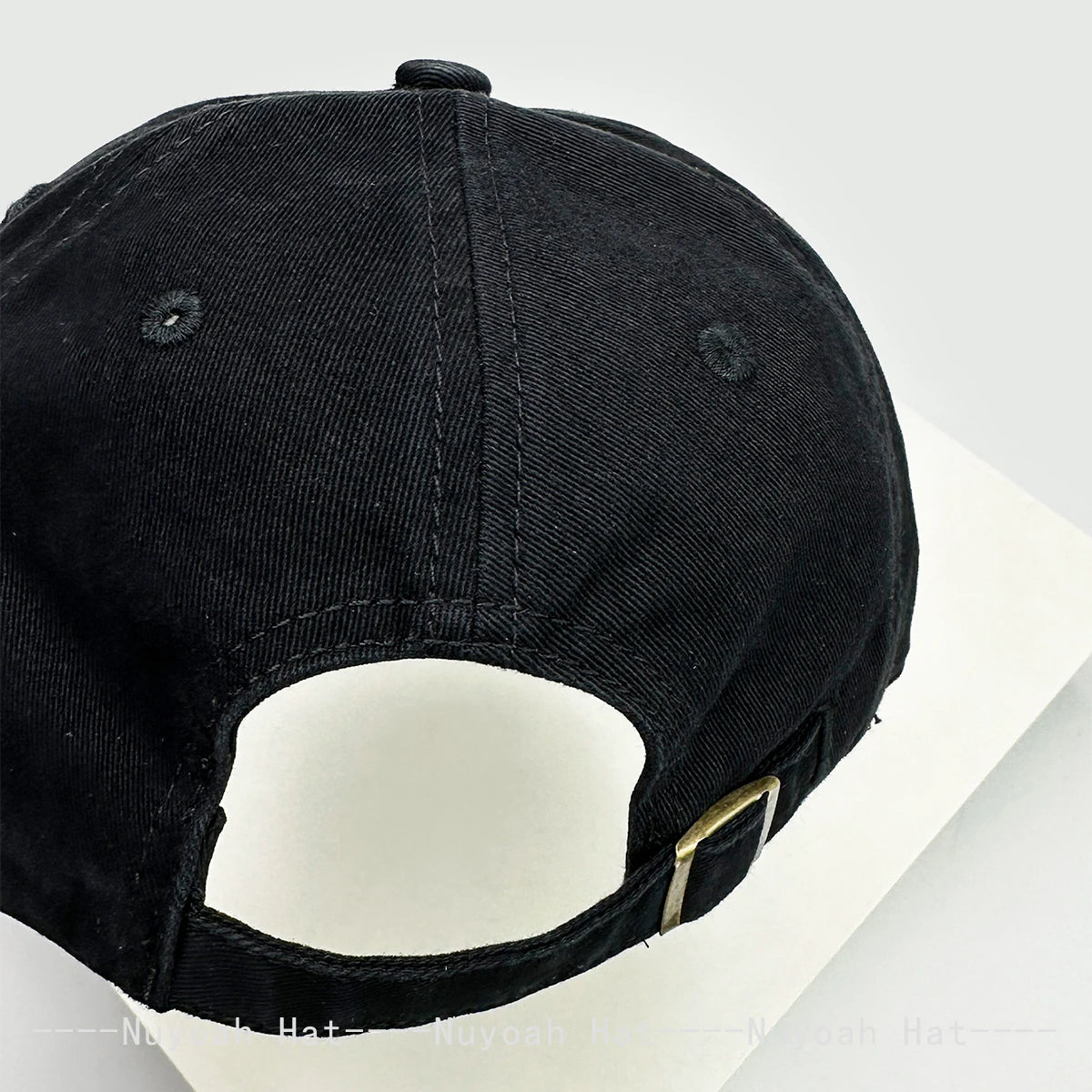 American Retro Rivet Embroidered Letters Baseball Hats