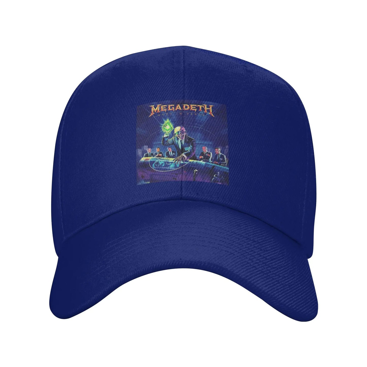 Unisex Baseball Hats Megadeth Rock Band Dave Mustaine Outdoor Streetwear Summer Sports