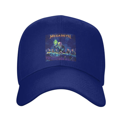 Unisex Baseball Hats Megadeth Rock Band Dave Mustaine Outdoor Streetwear Summer Sports