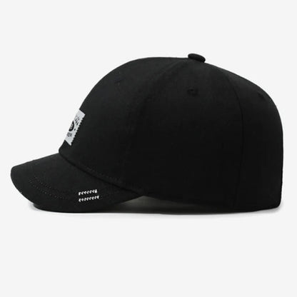 Unisex Short Brim Baseball Cap