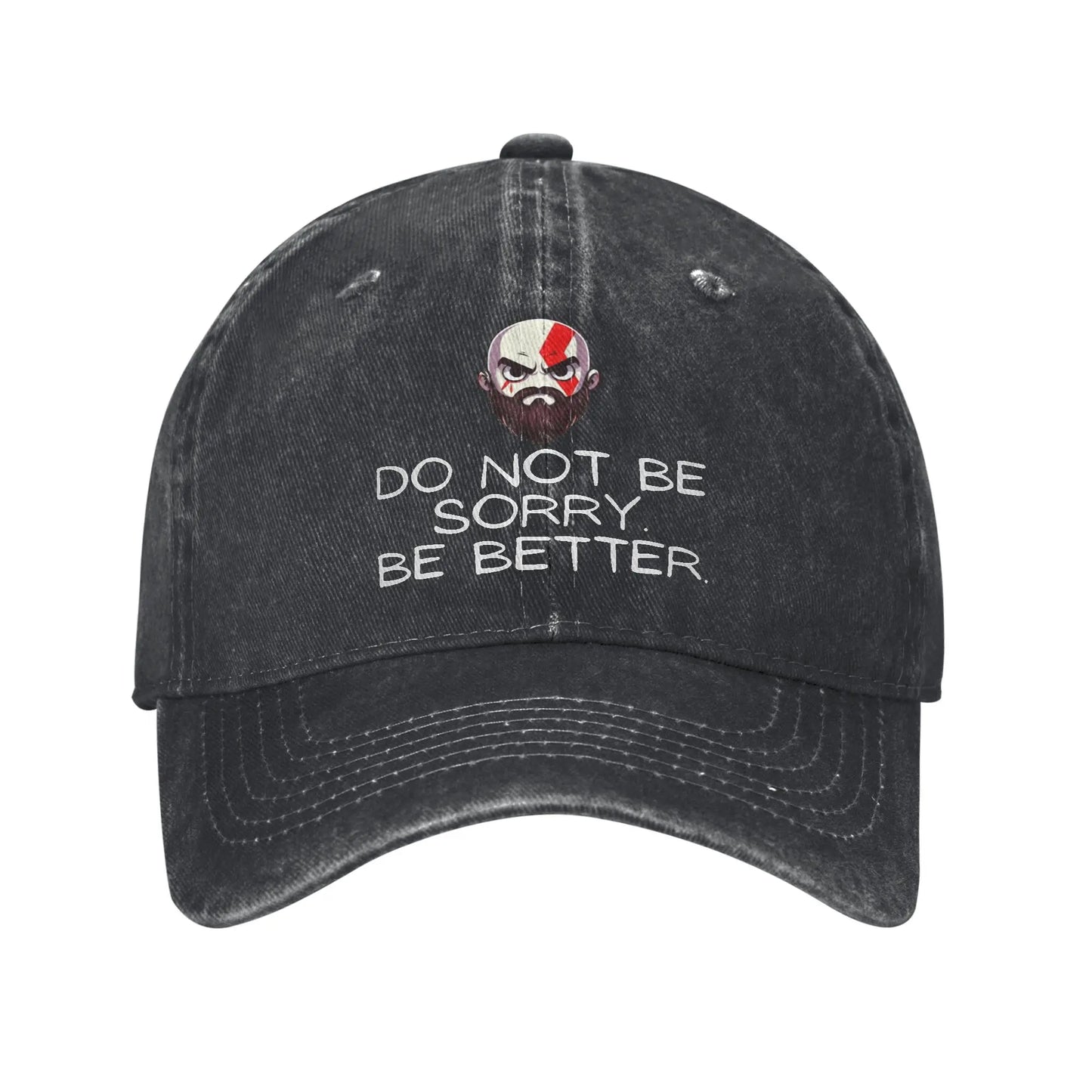 Casual Cartoon Kratos God Of War Baseball Cap