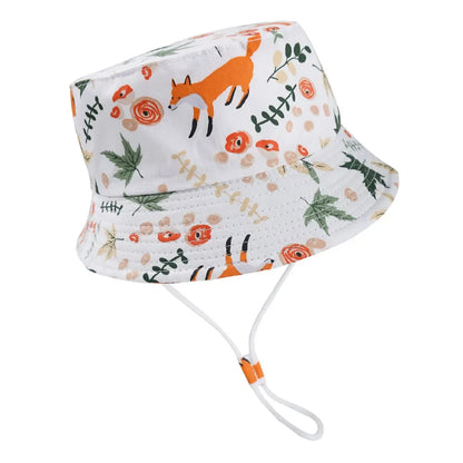 Beach Sun Cap Cartoon Autumn Kids Fisherman's Cap Outdoor Baby Sun Hat